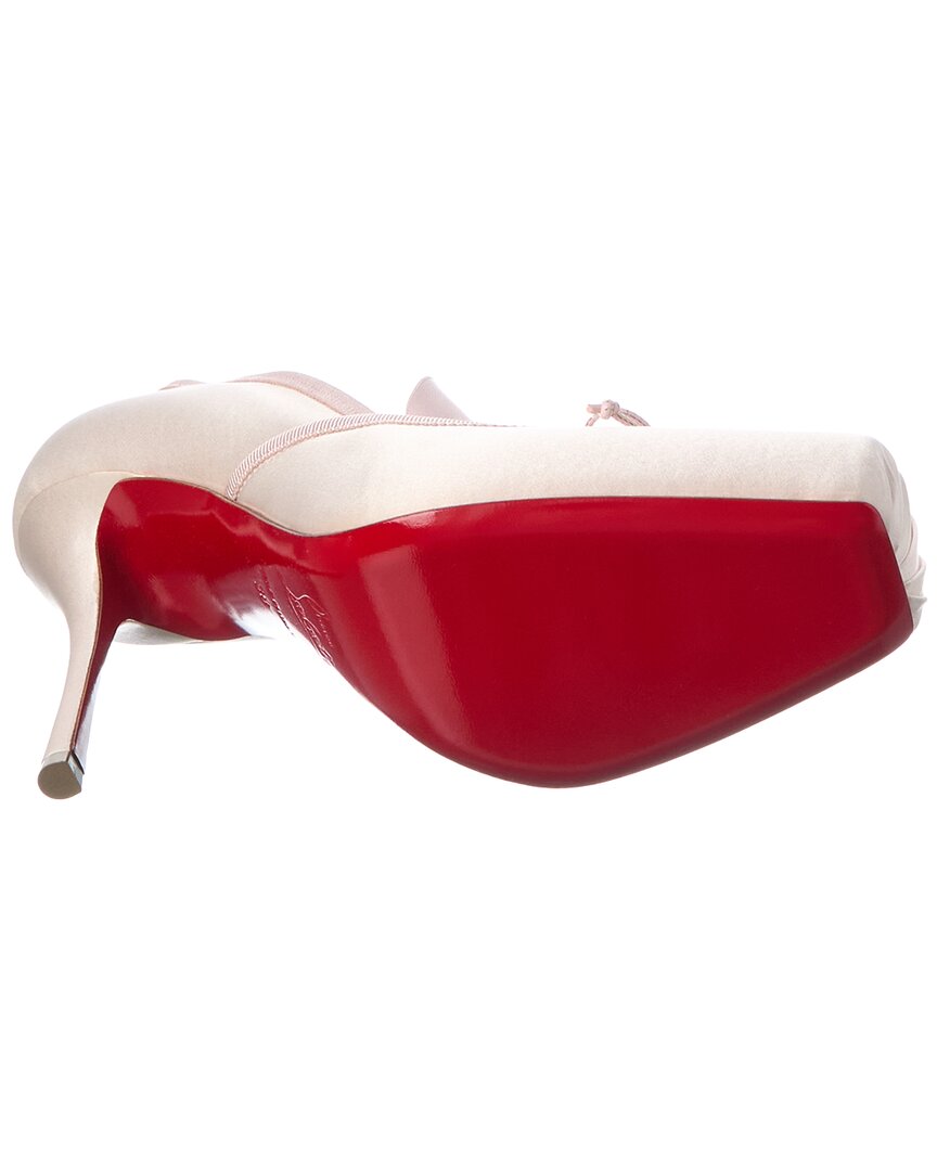 Christian Louboutin | Womens | Cassiastic 100 Satin Pump | Pink