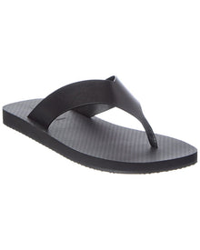 The Row | Womens | Dune Classic Ginza Leather Sandal | Black