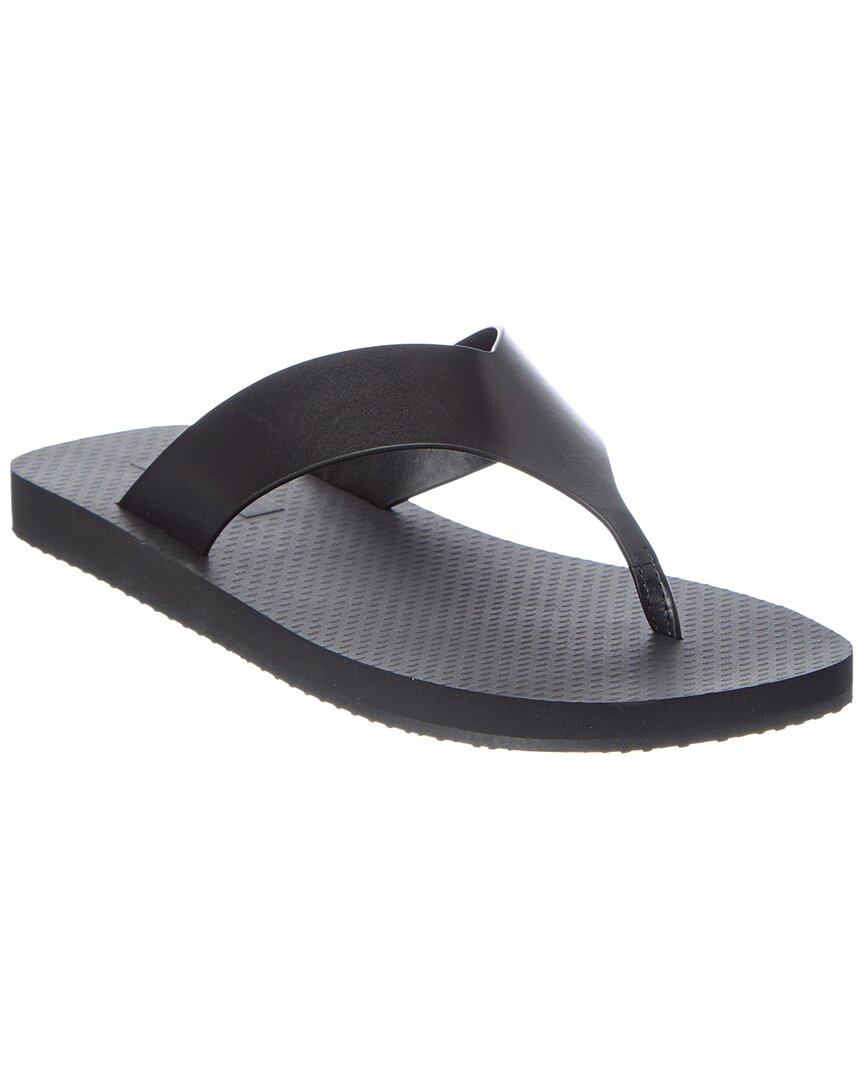 The Row | Womens | Dune Classic Ginza Leather Sandal | Black