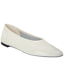 TOTEME | Womens | Slip Patent Ballerina Flat | White