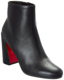Christian Louboutin | Womens | Jane 85 Leather Bootie | Black