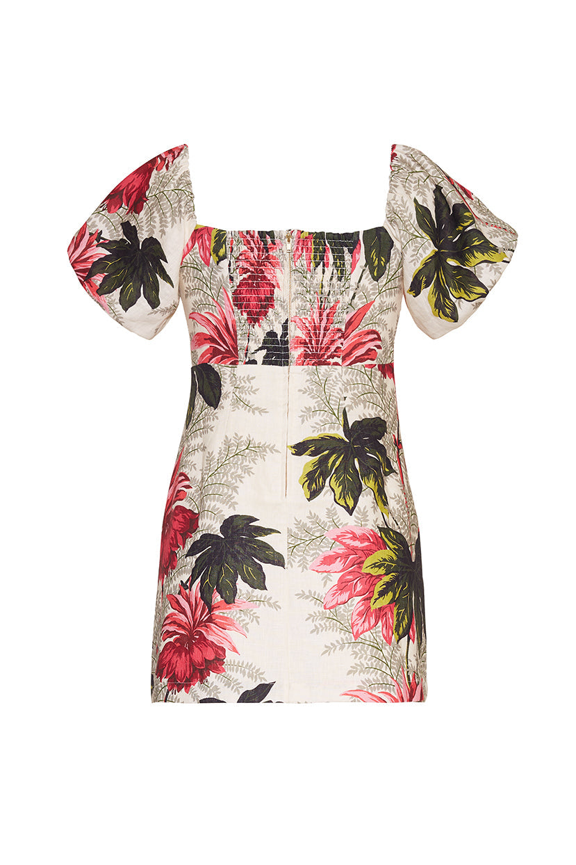 Tully Mini Dress | Natura Egret