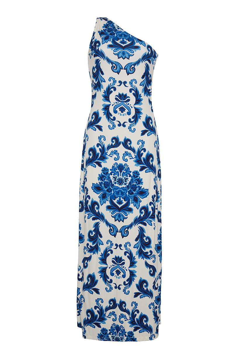 Nicky Dress | Fiore Evening Blue