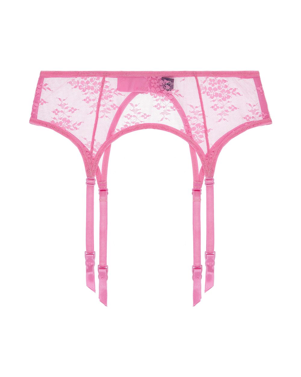 Romy Suspender Belt | Flamingo