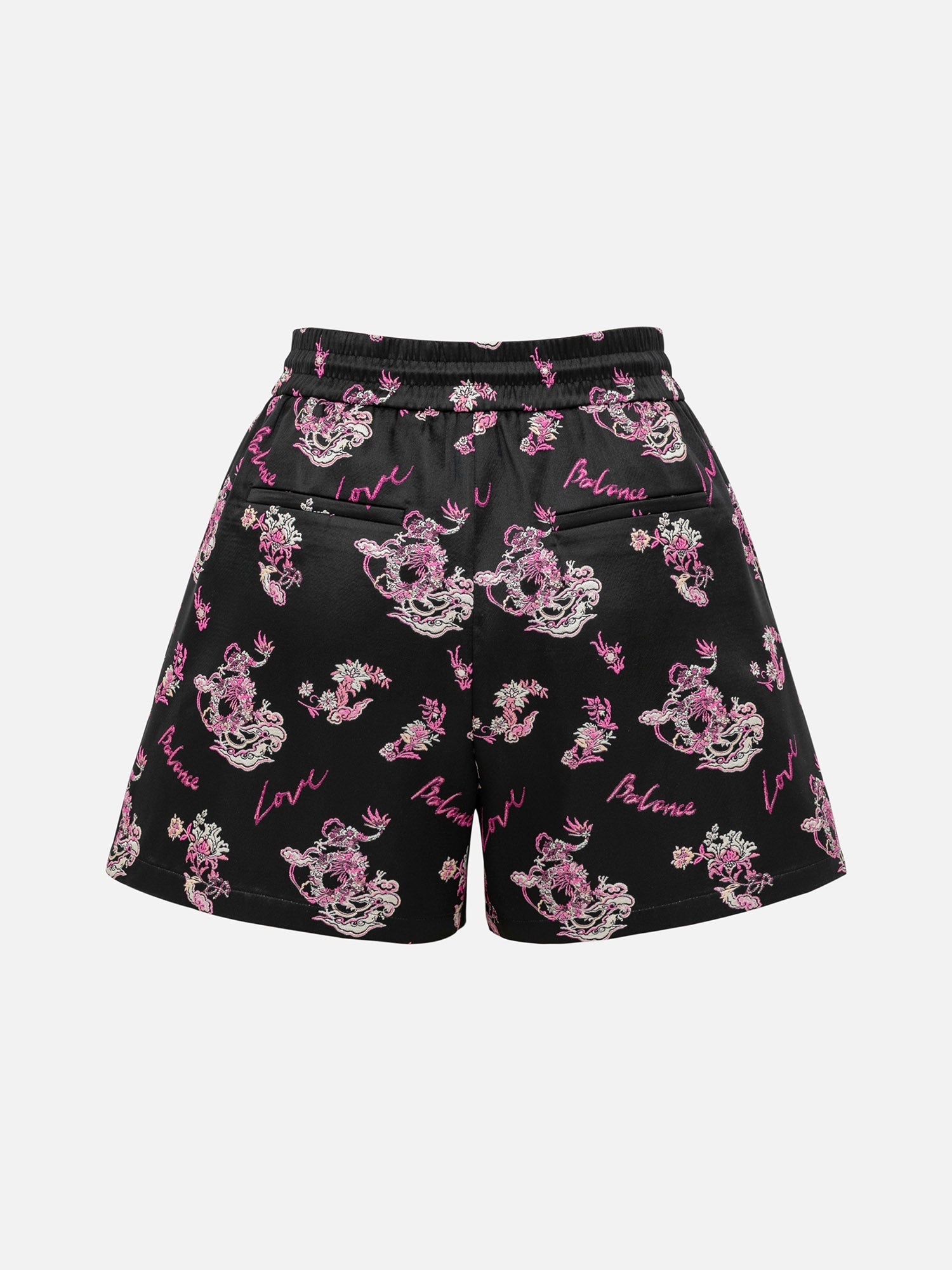 Straight Shorts | Black