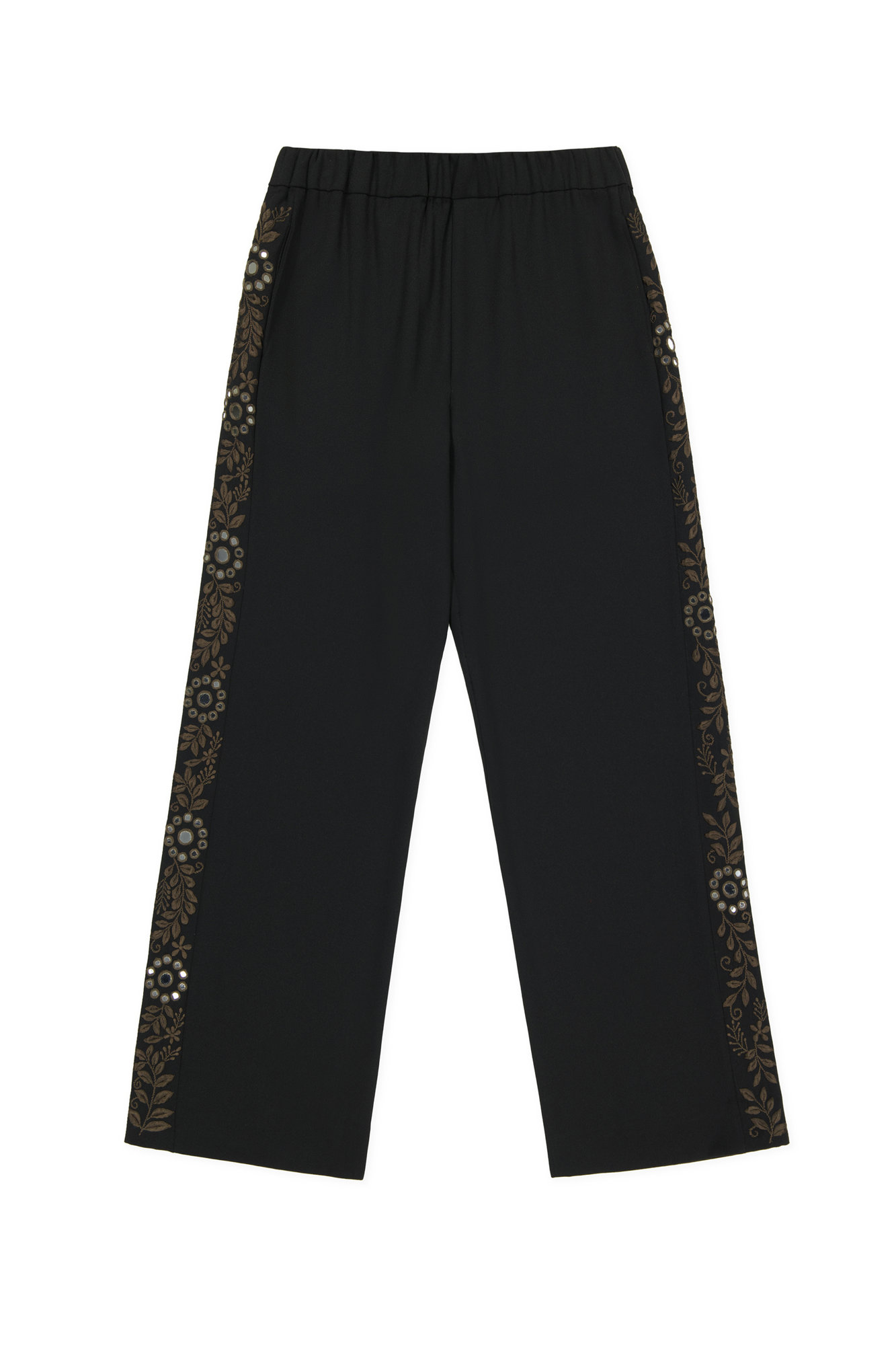 WALES BONNER Cairo Embroidered Pants