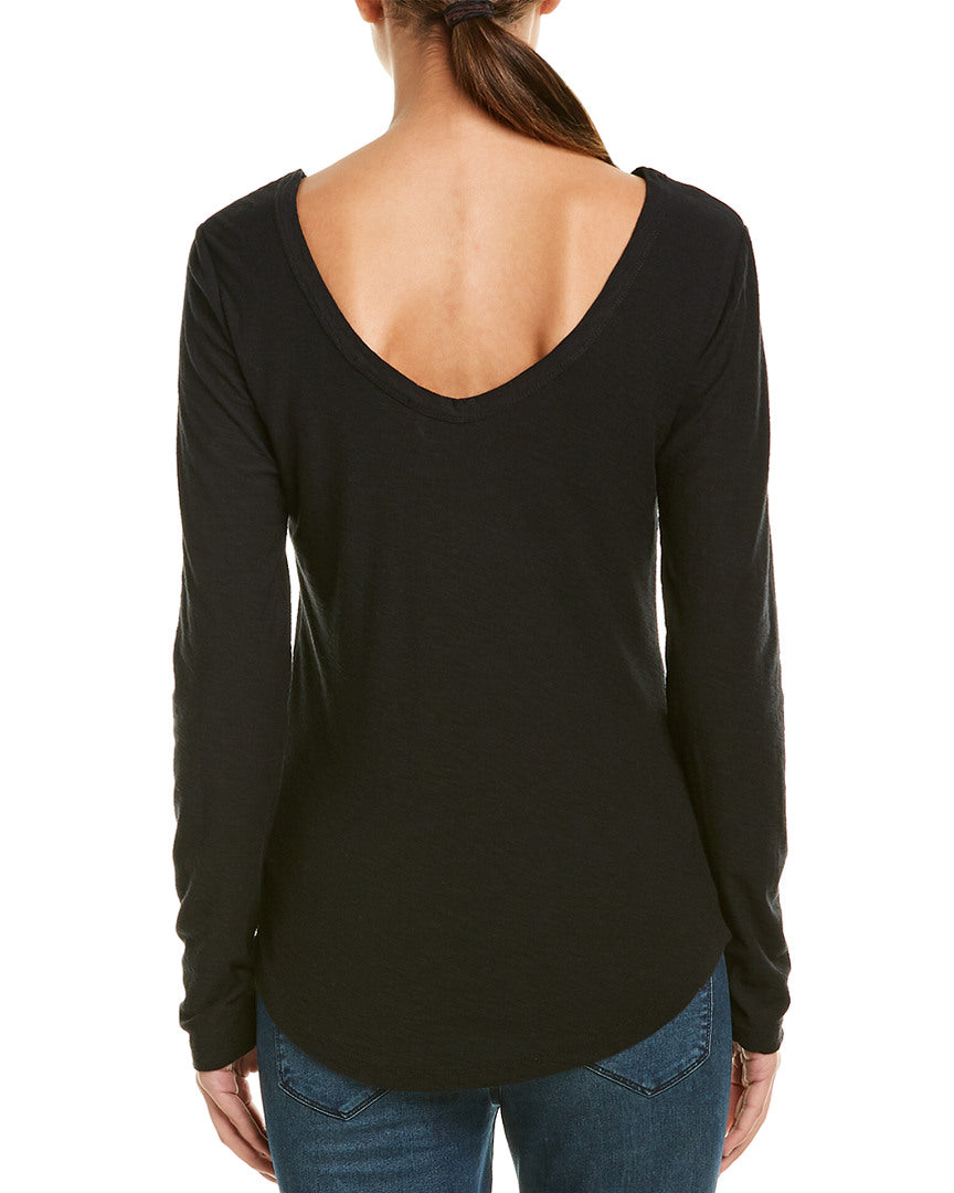 James Perse | Womens | Ballet T-Shirt | Black