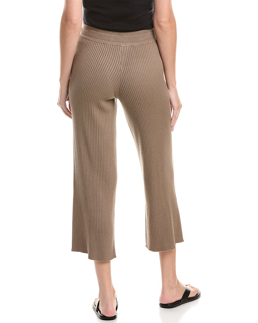 Splendid | Womens | Georgie Rib Cashmere-Blend Pant | Brown