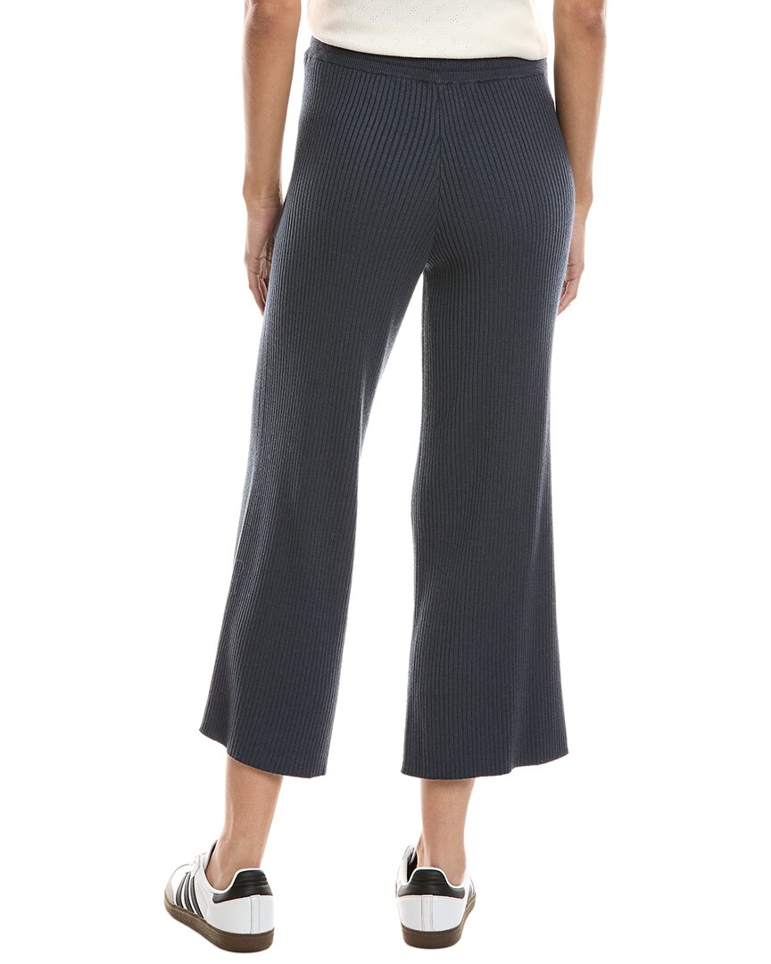 Splendid | Womens | Georgie Rib Cashmere-Blend Pant | Blue