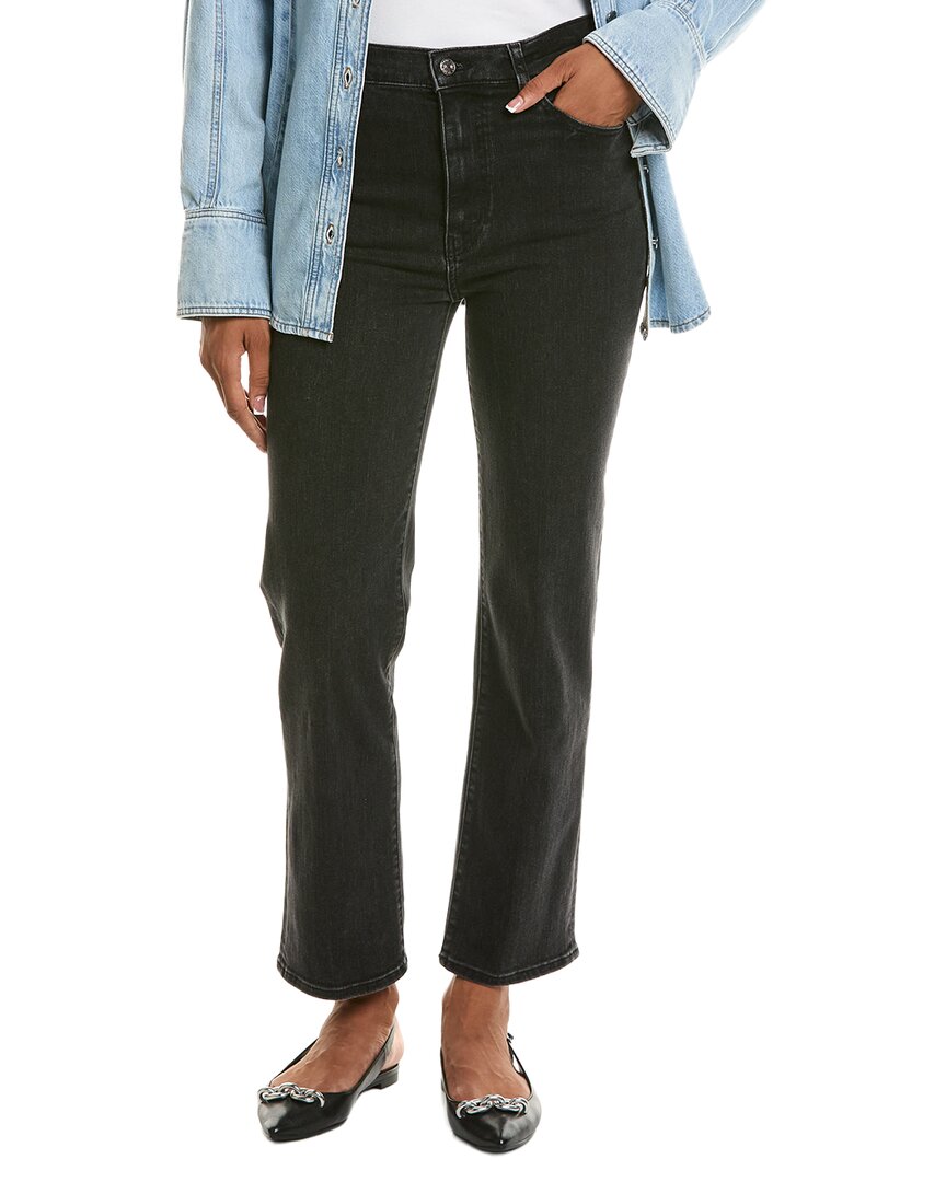 FRAME Denim | Womens | Le Sleek Straight Meteor Jean | Black