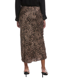 Z SUPPLY | Womens | Izabel Leopard Skirt | Tan