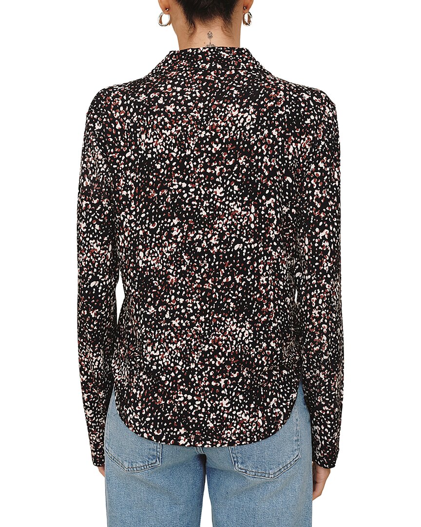 Bella Dahl | Womens | Button Up Knit Top | black multi