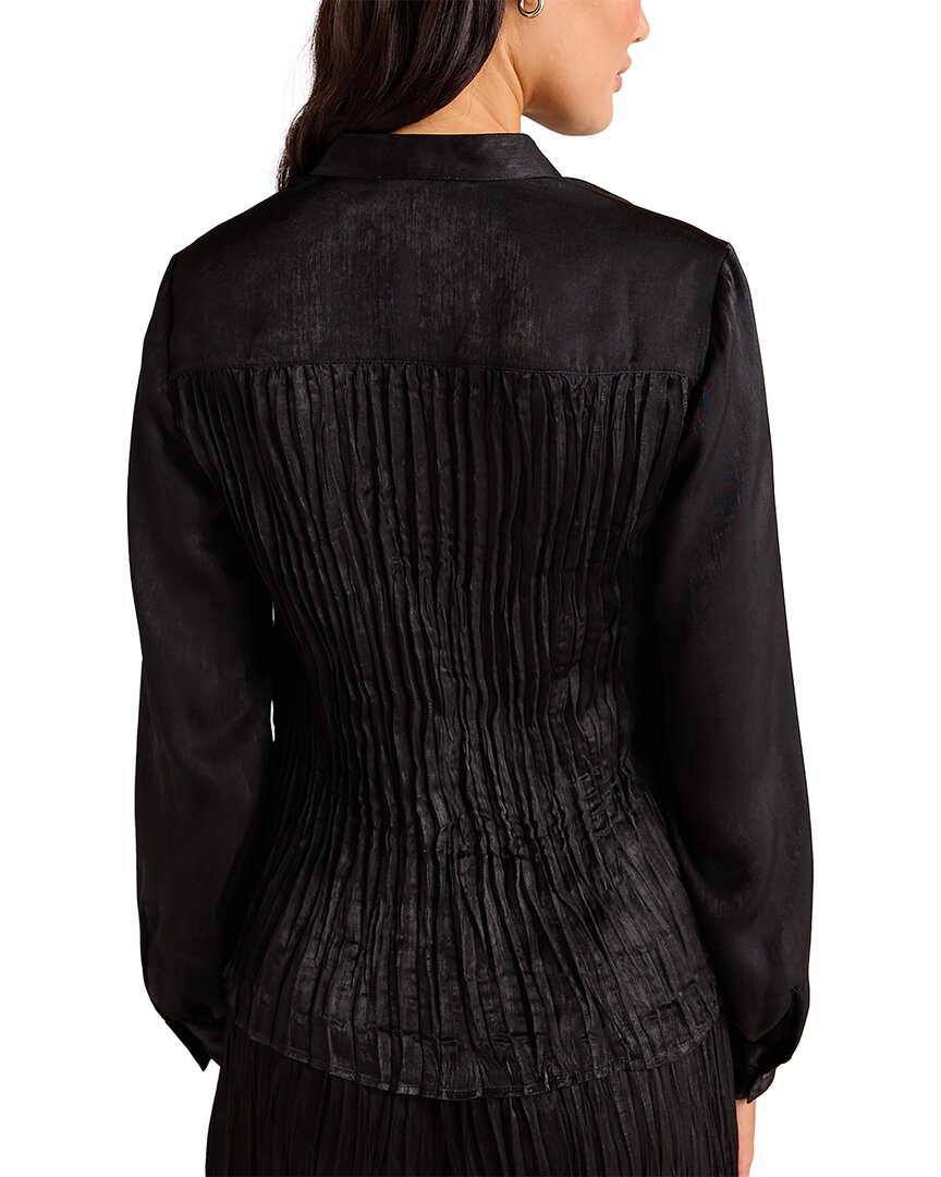 Bella Dahl | Womens | Pleated Bodice Shirt | Black
