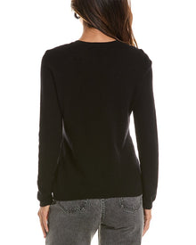 Forte Cashmere | Womens | Basic Crewneck 100% Cashmere Sweater | Grey