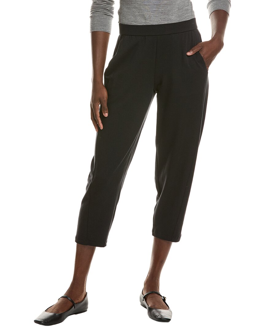EILEEN FISHER | Womens | Petite Ankle Lantern Pant | Black