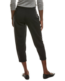 EILEEN FISHER | Womens | Petite Ankle Lantern Pant | Black