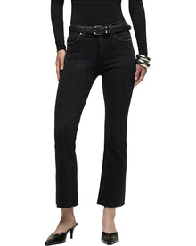 HUDSON Jeans | Womens | Hudson Jeans Barbara High-Rise Bootcut Crop Jean | Dark Raven