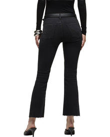 HUDSON Jeans | Womens | Hudson Jeans Barbara High-Rise Bootcut Crop Jean | Dark Raven