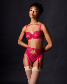 Anais Suspender Belt | Wisteria