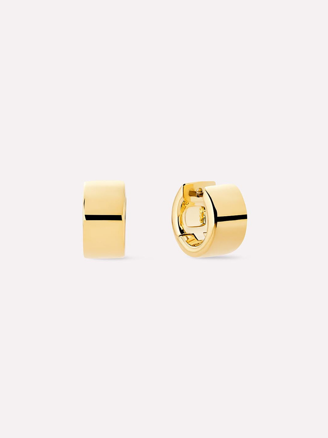 Eden Hoop Earrings | 14K Gold on Brass