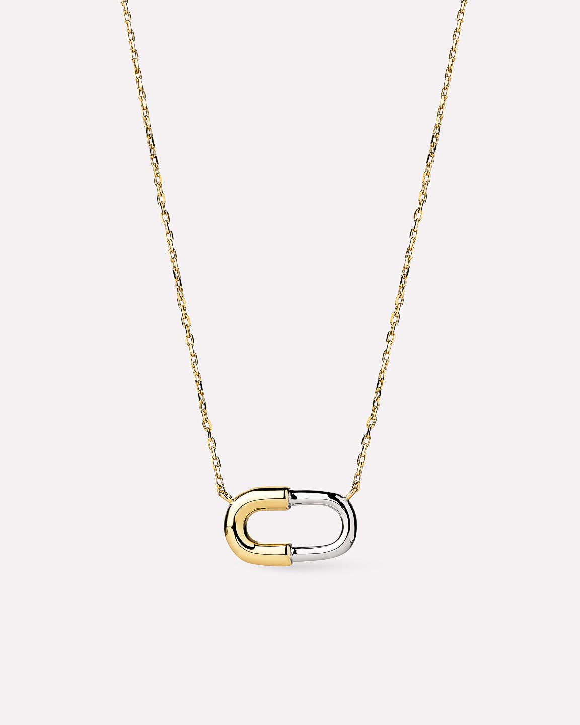 Blake Mini Pendant | 14K Gold on Brass/Rhodium on Brass