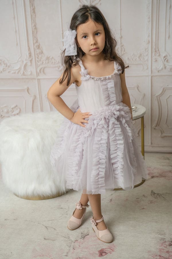 Baby Girls | Ariel Tulle Dress | Lavender