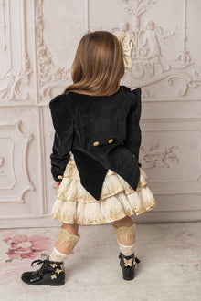 Girls | Charlie Velour Jacket | Black