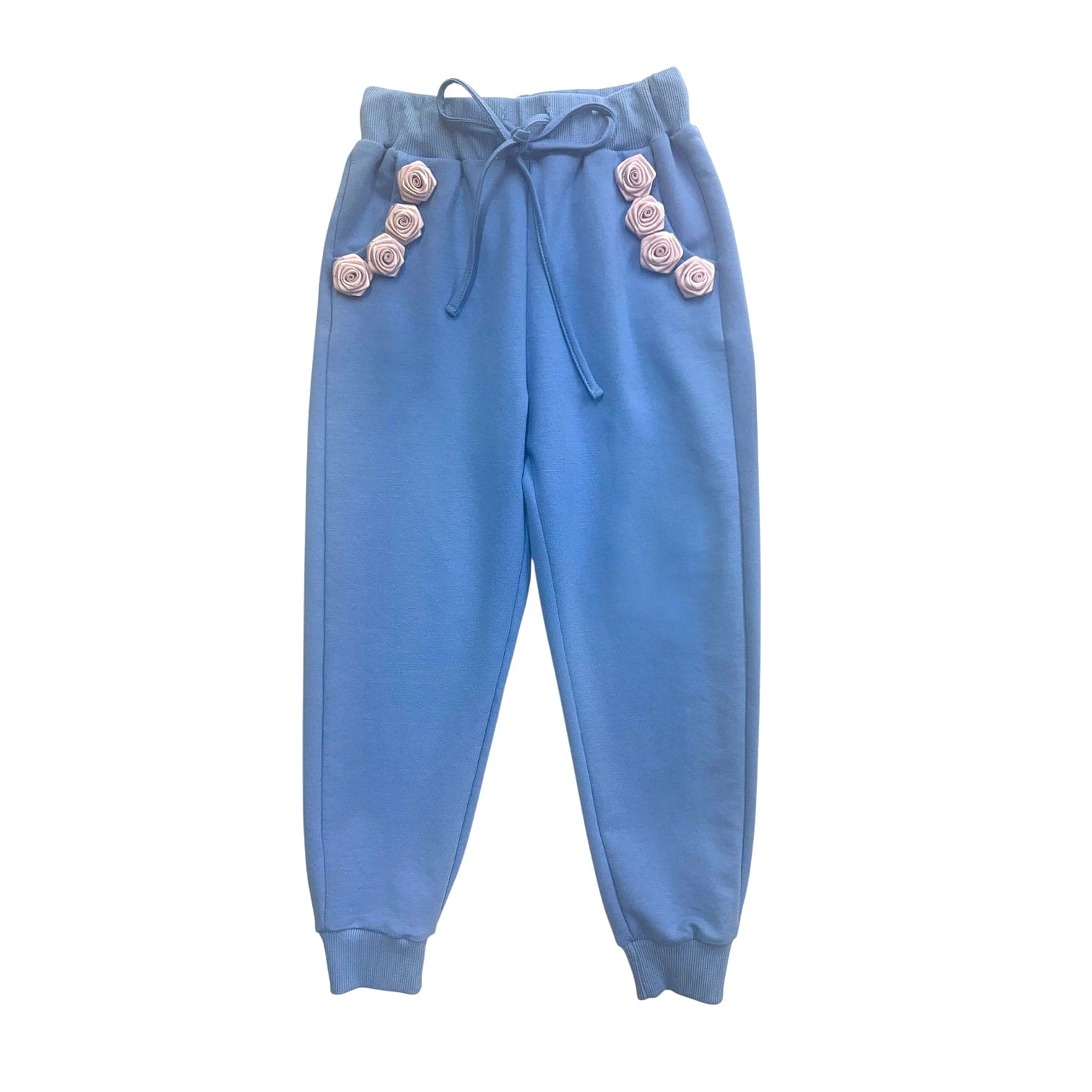 Baby Girls | Maya Cotton Lounge Pants | Blue