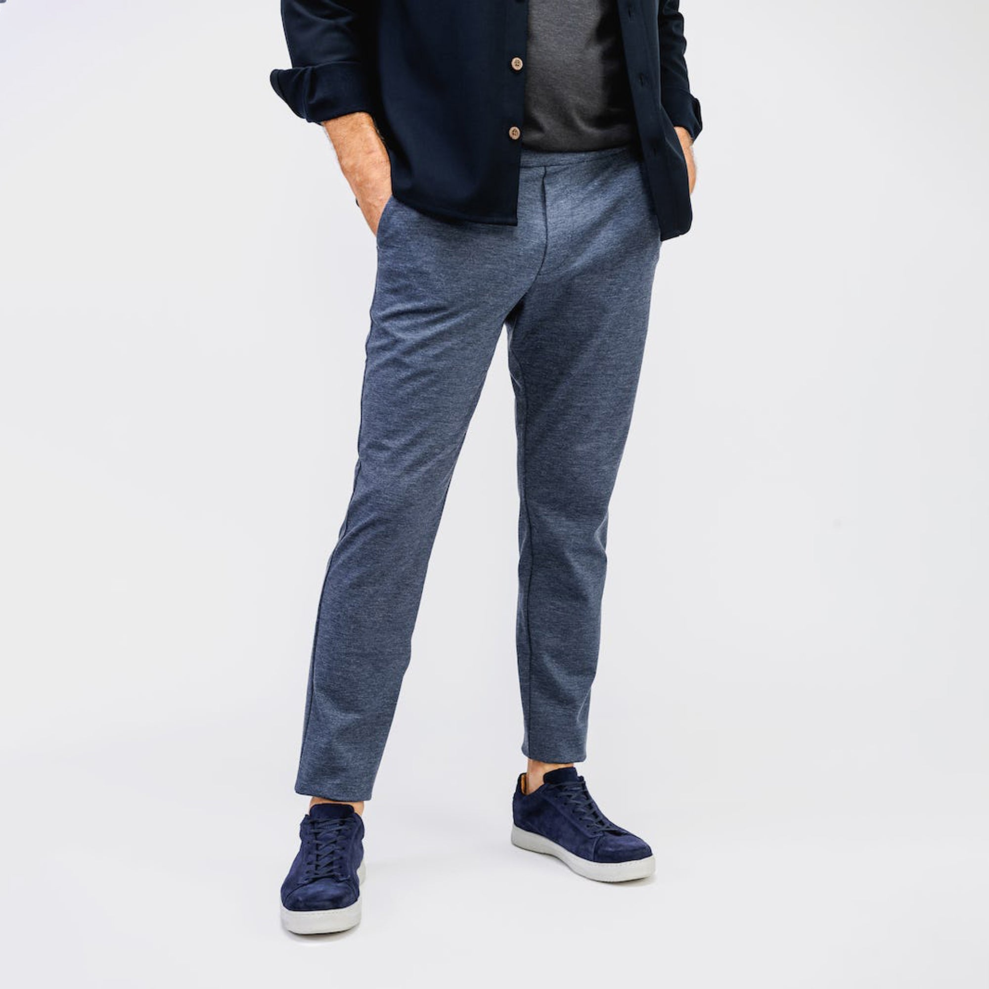 Men's Fusion Pull-On Pant - Navy Heather