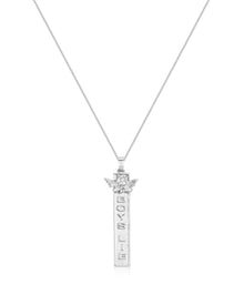 The Suzi Angel Necklace | Silver