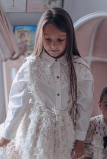Baby Girls | Ivanna Blouse and Skirt Set | Ivory