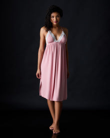 Emma Long Chemise | Parfait/Ivory