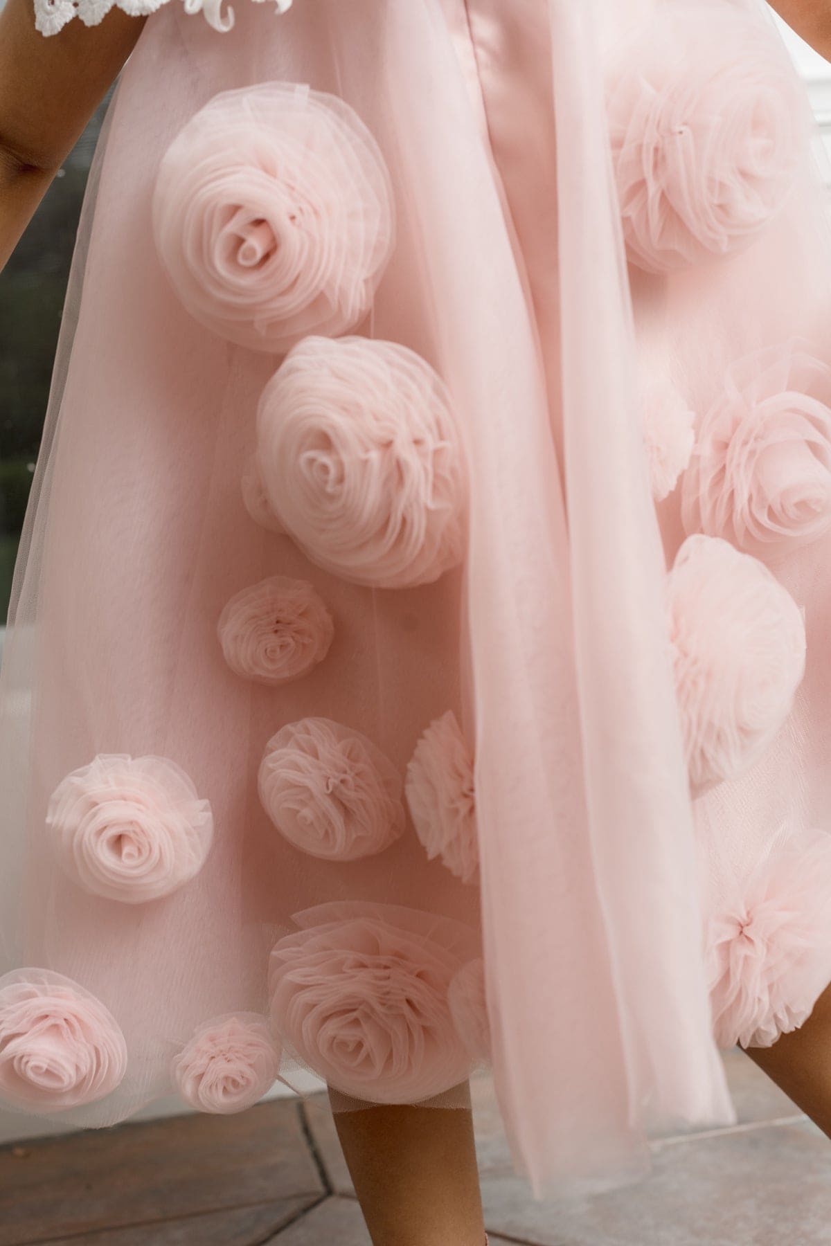 Baby Girls | Rosa Tulle Flower Dress | Pink