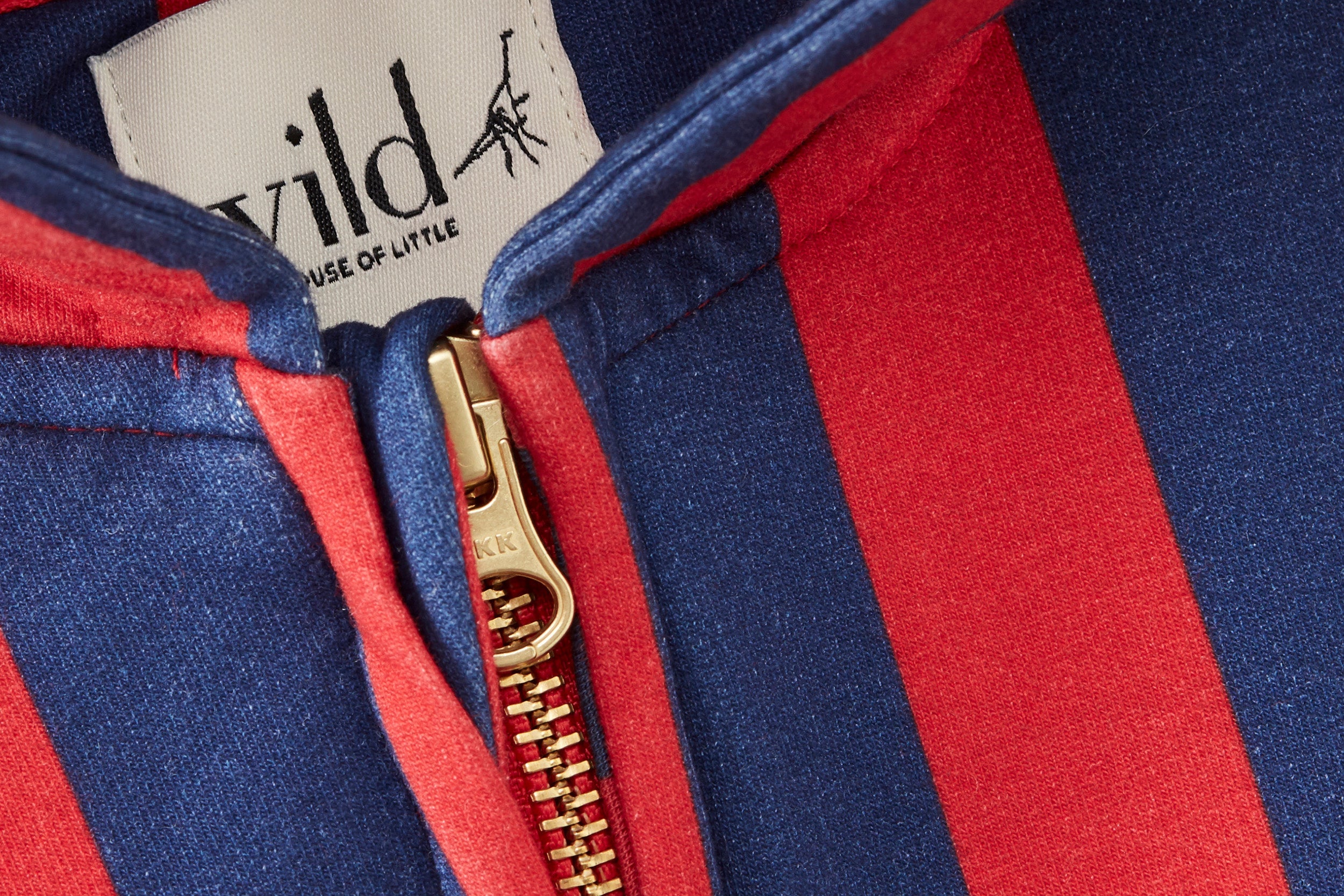 Blue/Red Stripe