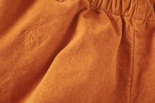 Organic Cotton Velvet Bloomers | Raw Sienna