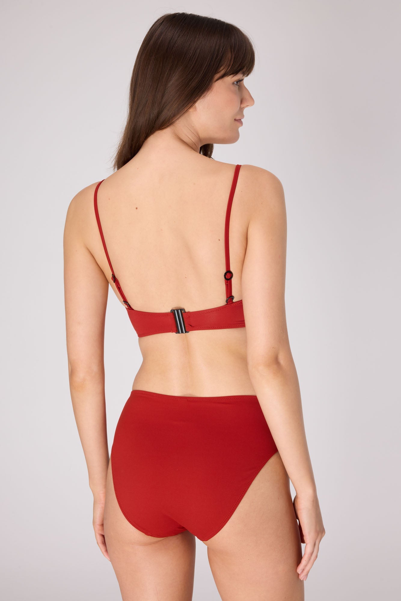 Essential Underwire Bikini Top | Crimson