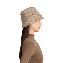Yuki Tweed Bucket Hat | Camel/Gold