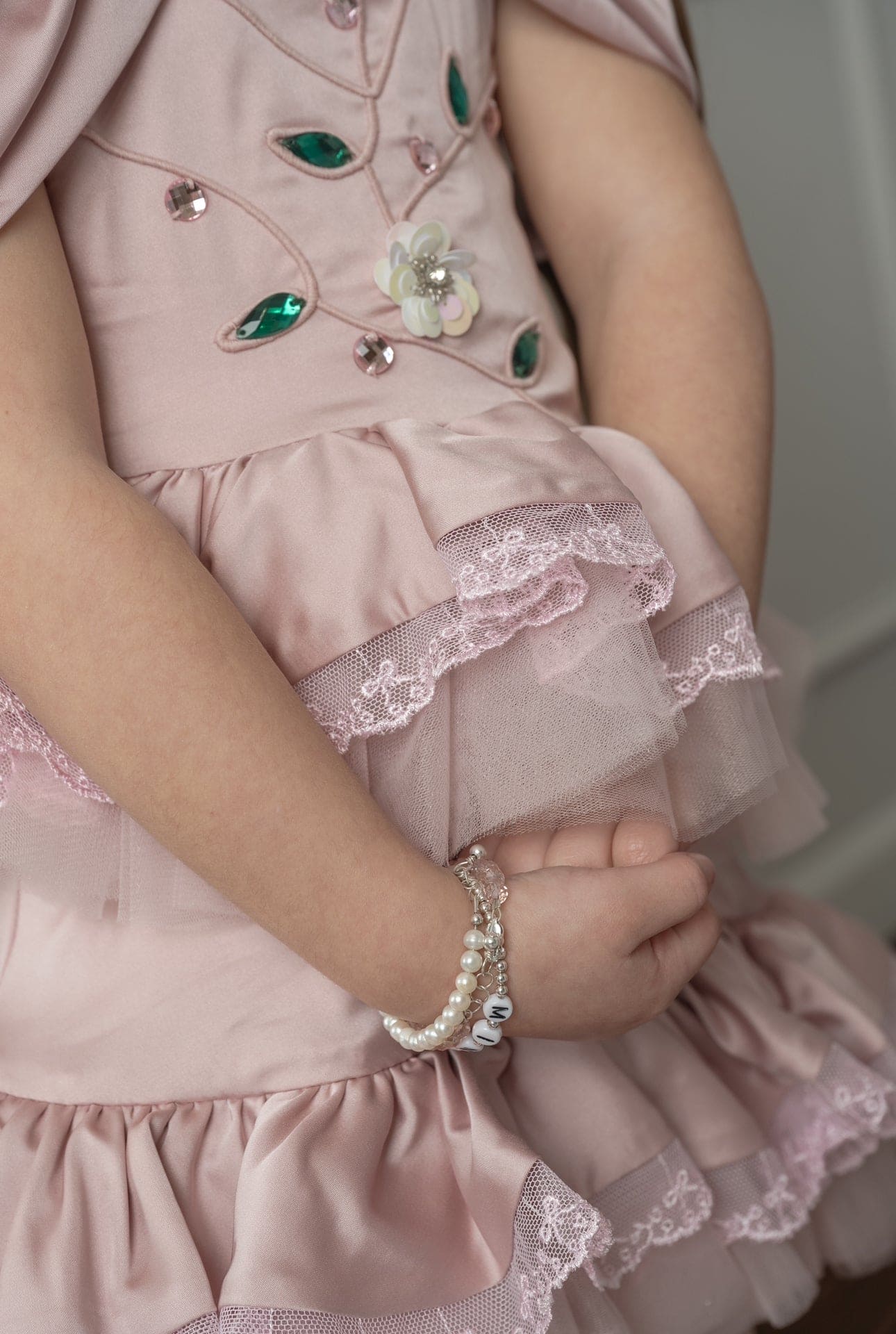 Baby Girls | Satin Ballerina Dress | Pink