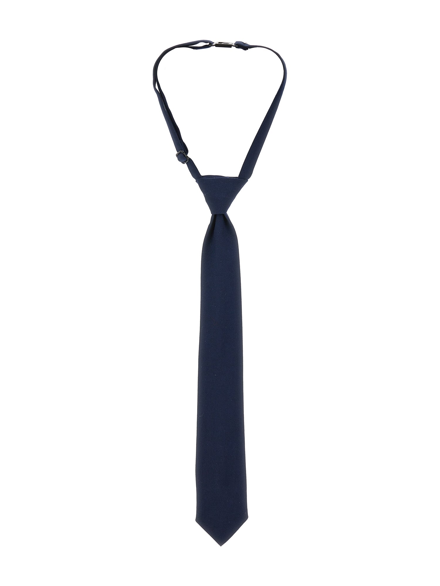 Girls | Satin Tie | Navy Blue