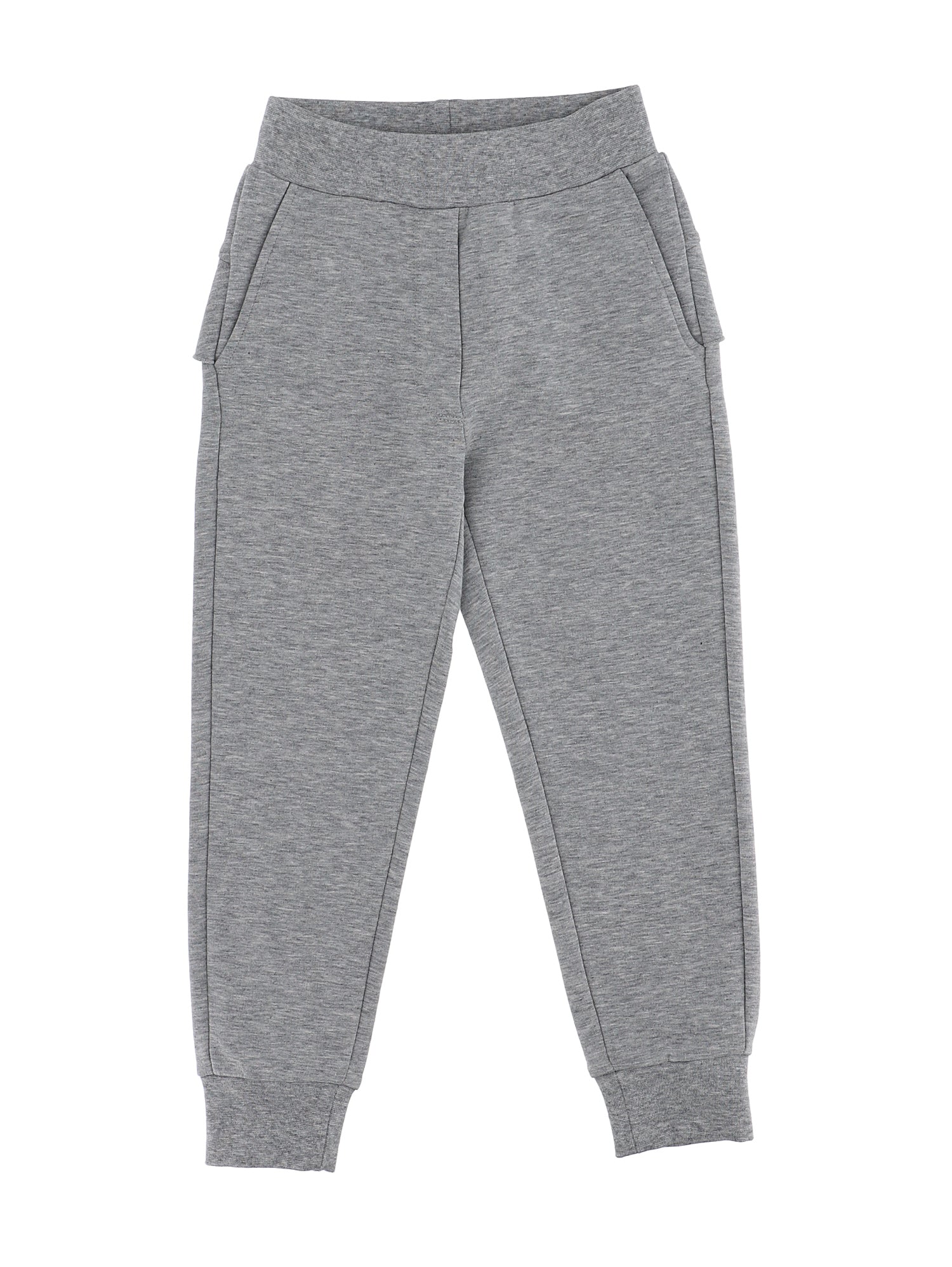 Girls | Jogging Sweatpants With Flounce | Grey