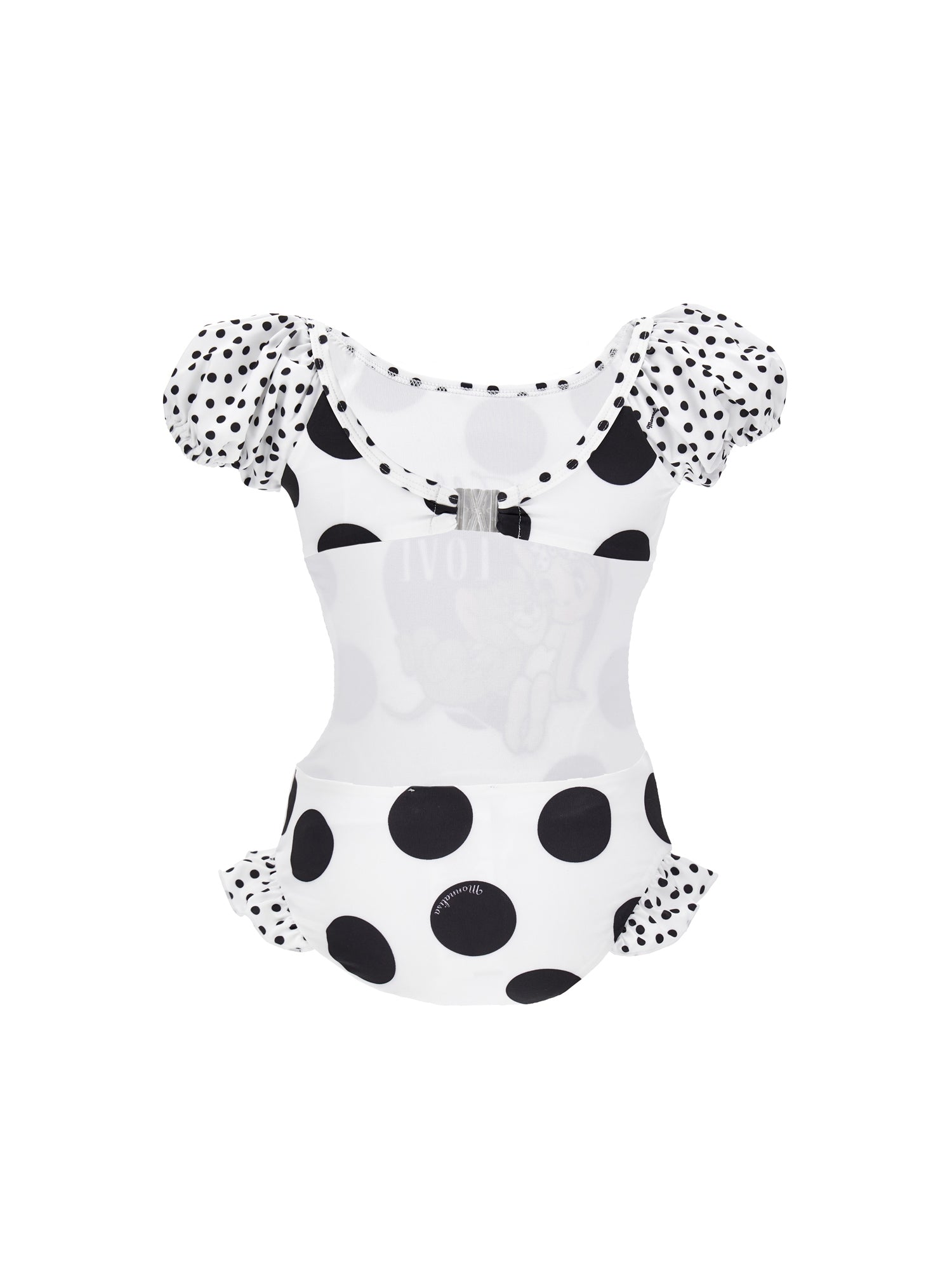 Girls | Jerry Stretch One-Piece Swimsuit | White/Black