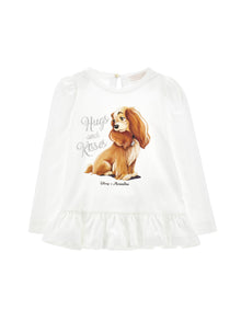 Girls | Lady And The Tramp Maxi T-Shirt | Cream