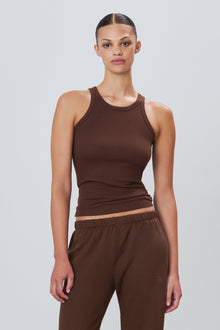 HIGH NECK FITTED TANK - ETERNE