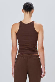 HIGH NECK FITTED TANK - ETERNE