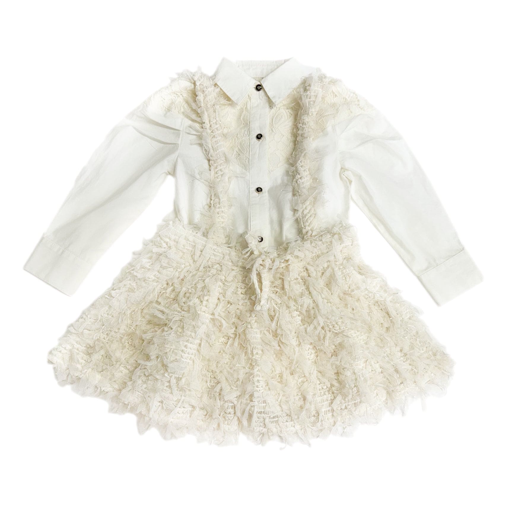 Baby Girls | Ivanna Blouse and Skirt Set | Ivory