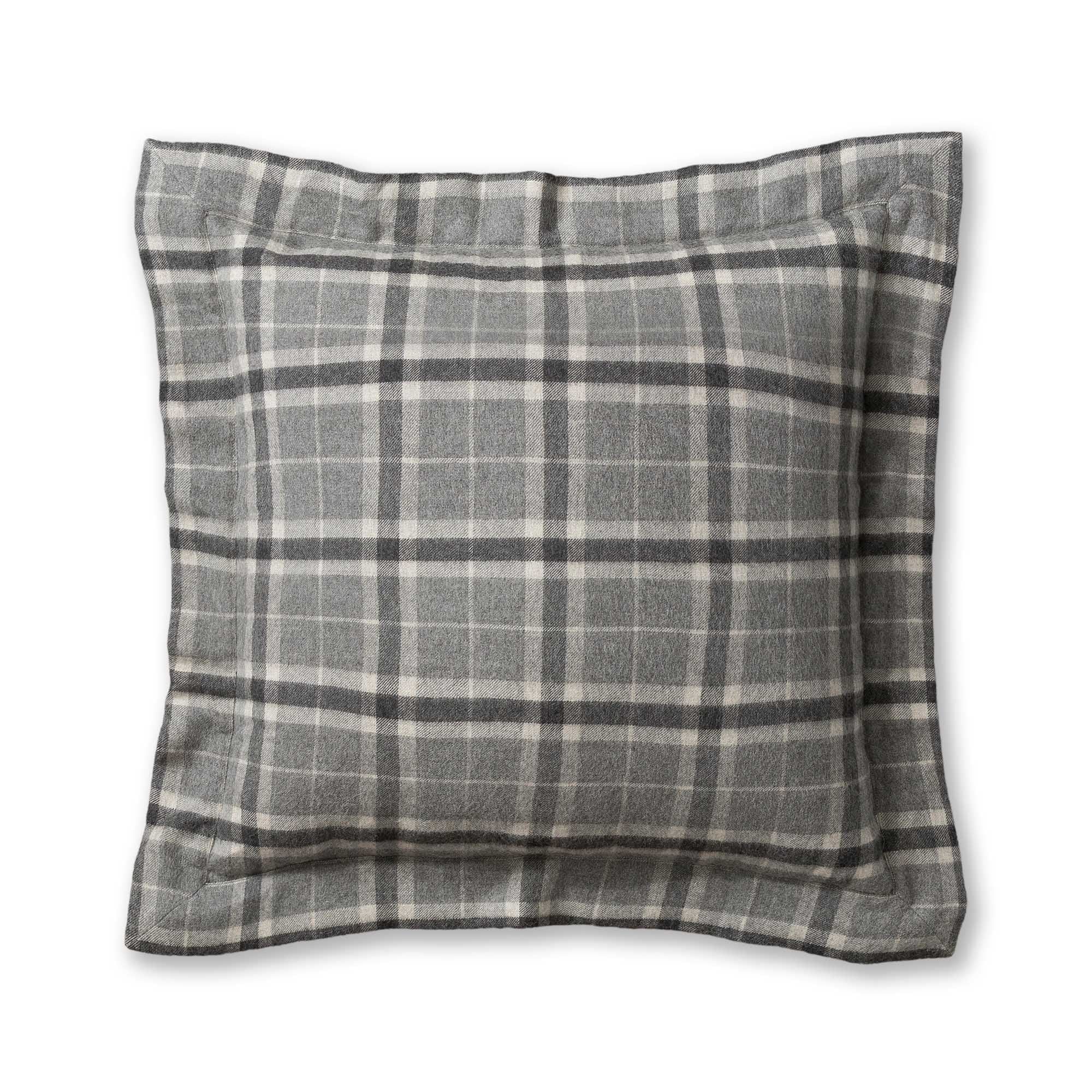 Aberdeen Euro Pillow | Dark Grey / Charcoal