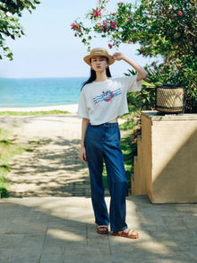 Vintage Straight-Leg Jean | Blue