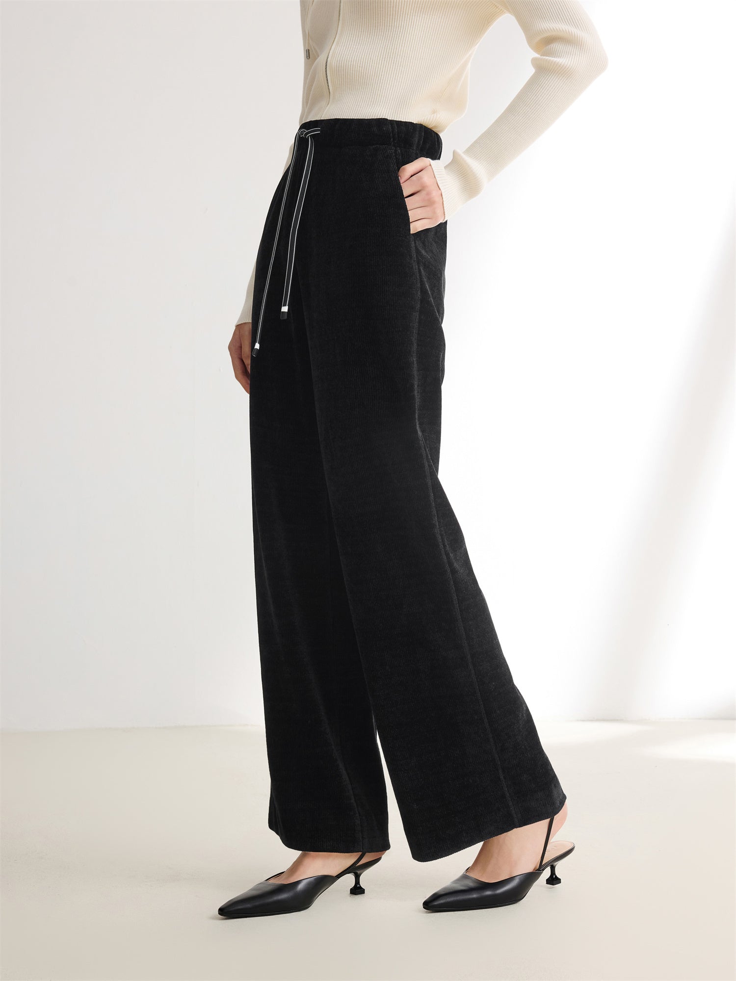 Lazy and Comfortable Leisure Pants | Black