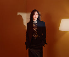 Mandarin Collar Jacket | Black