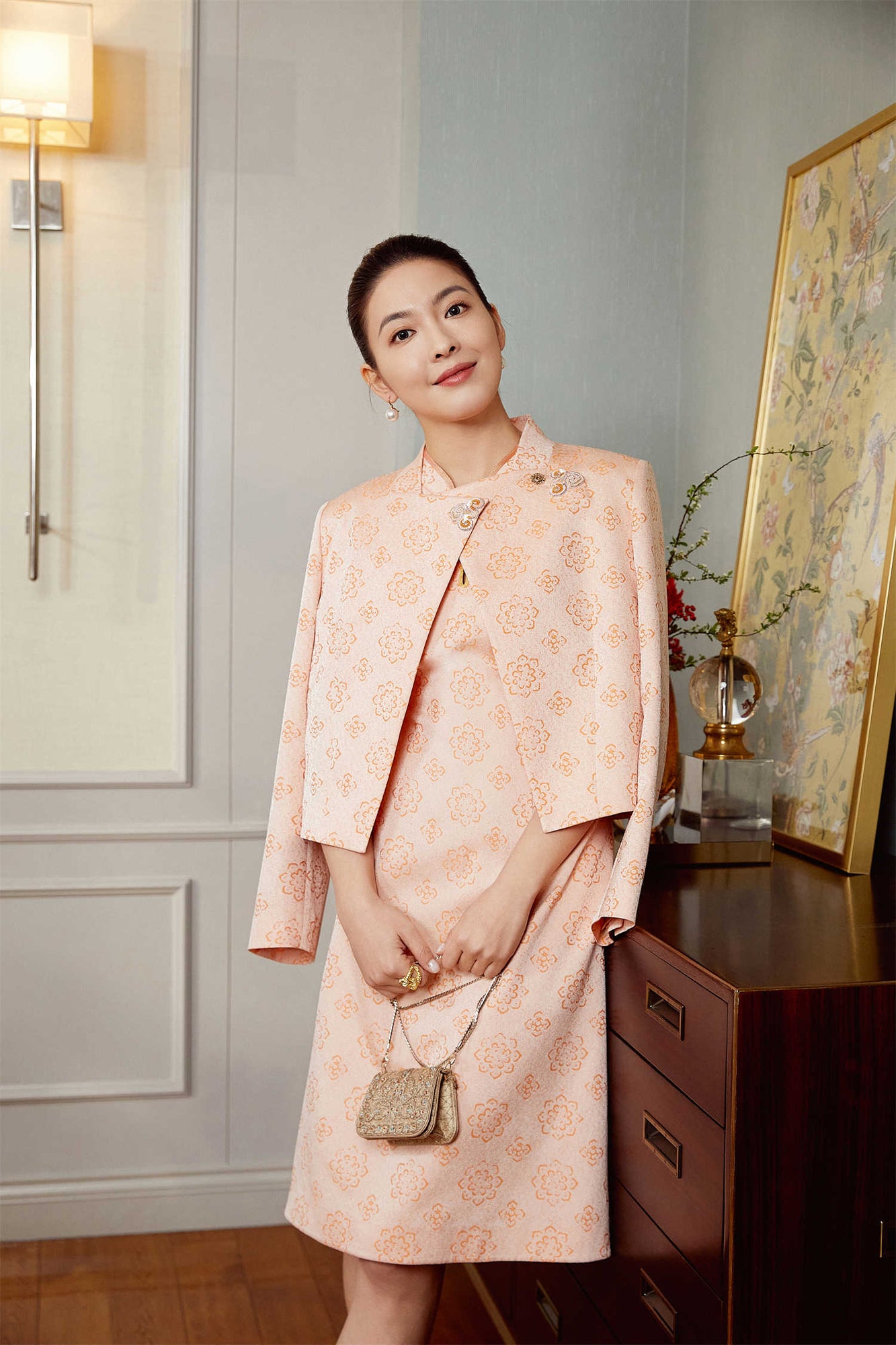 New Chinese-style Jacket | Orange